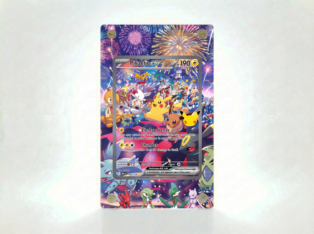 Pikachu ex (30th Celebration) #150/128