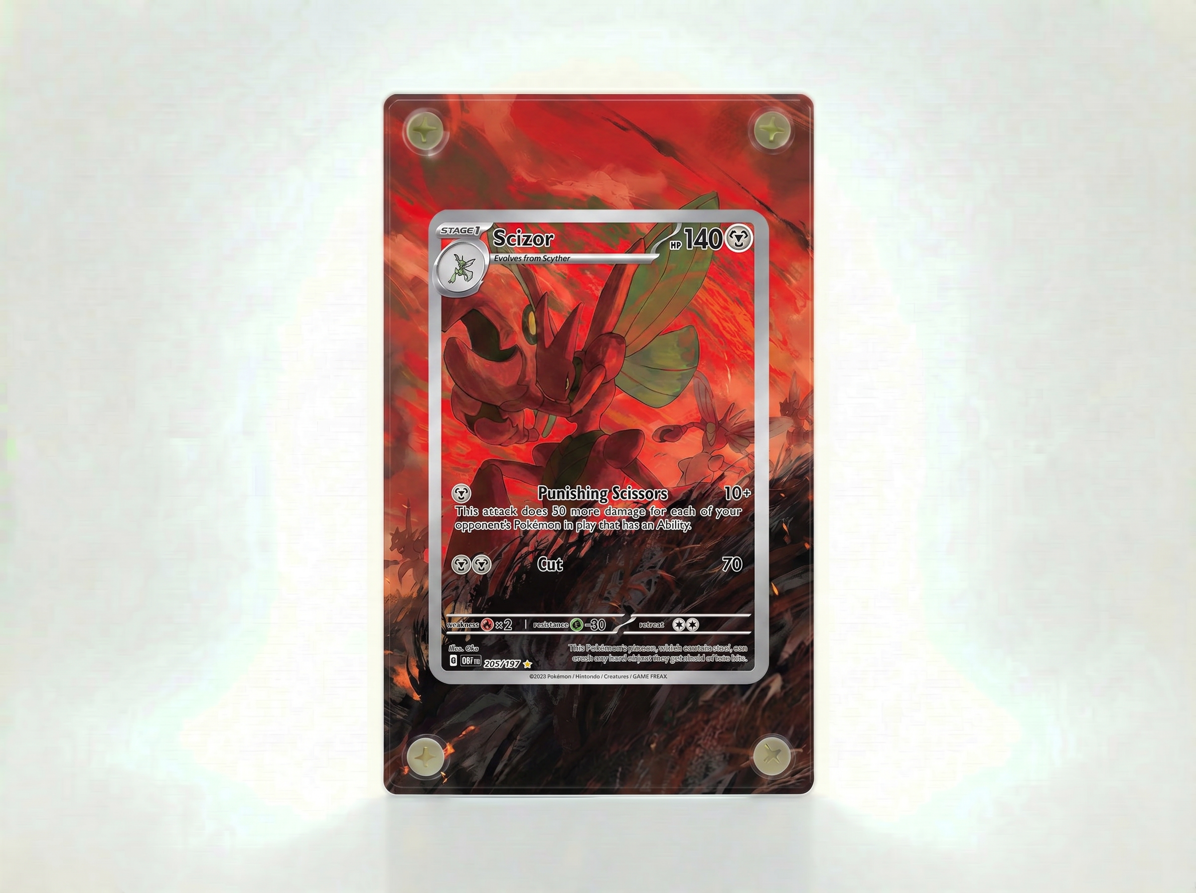 Scizor (Obsidian Flames) 205/197