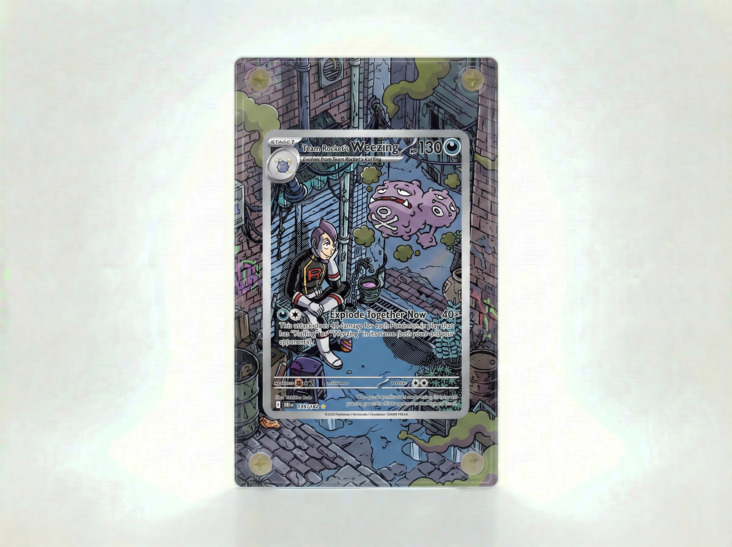 Team Rocket's Weezing (Destined Rivals) 199/182